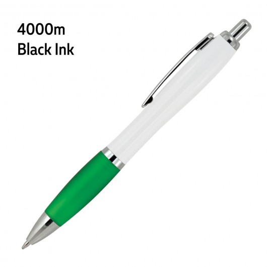 White Green Tasman Pens